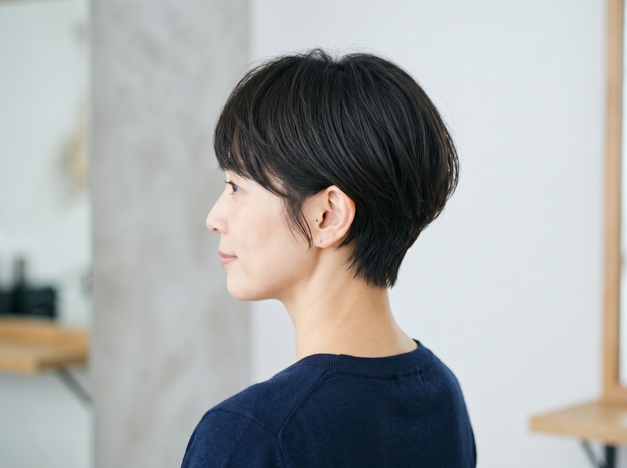 ショート女性